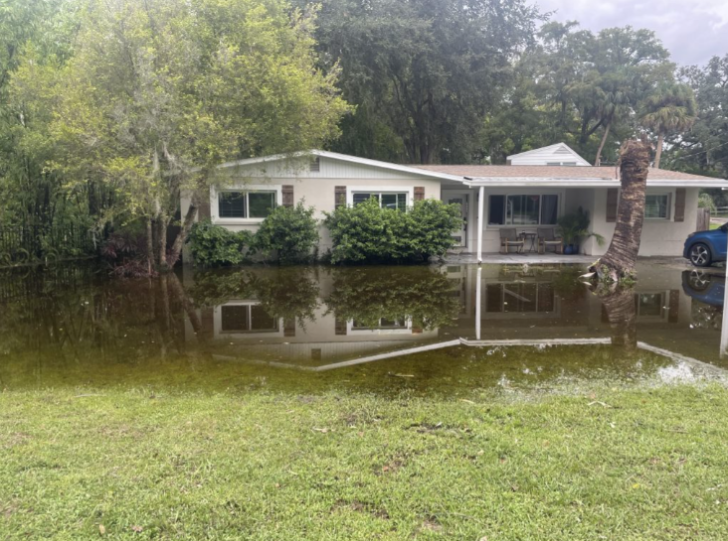 Swampy life. John Hershberger’s home has gone from a clean cut home to a moist, smelly home. And he wants it back. “I ripped all the floors out to get the river out from under the boards. It smells gross, like mildew and wet grass.”  